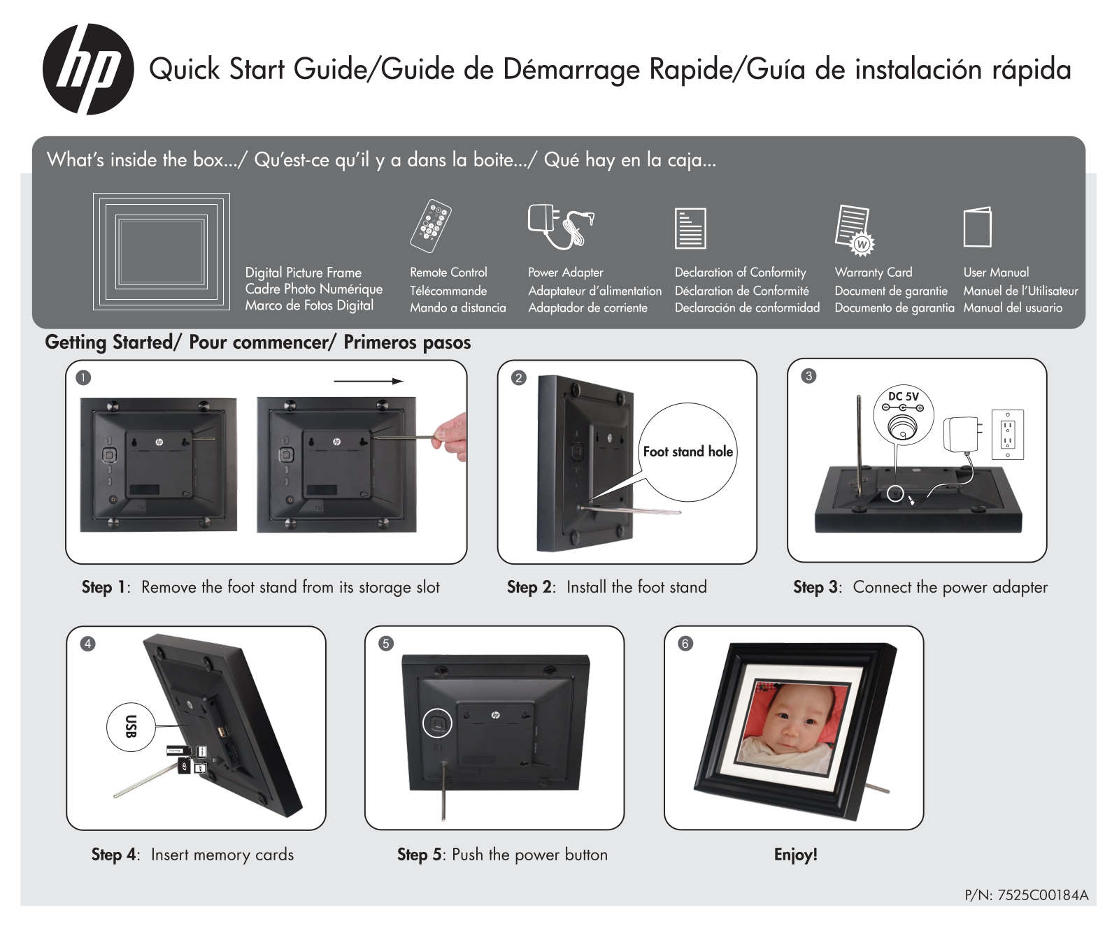 HP df840 Quick Start Guide