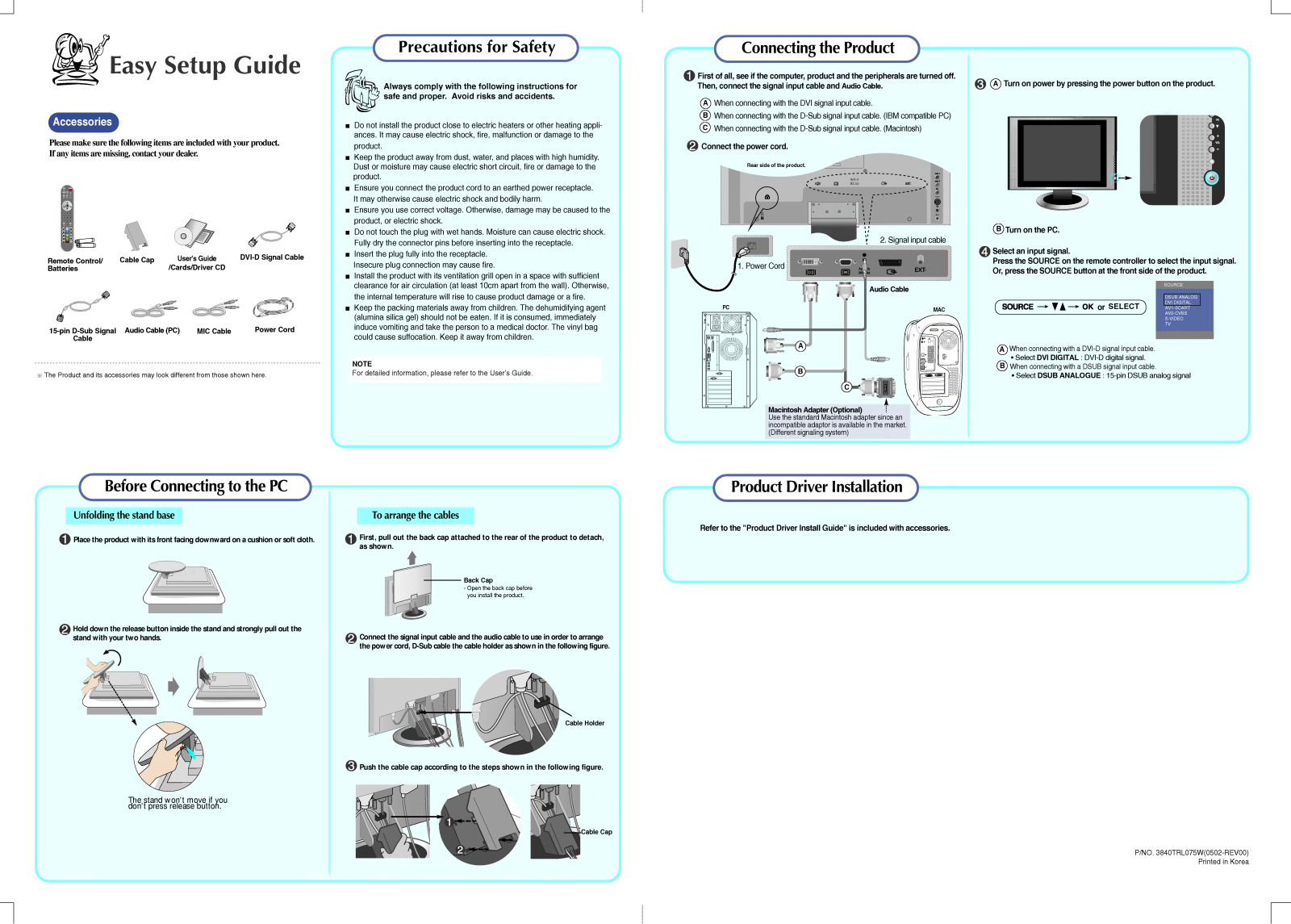 LG L173WT User Manual