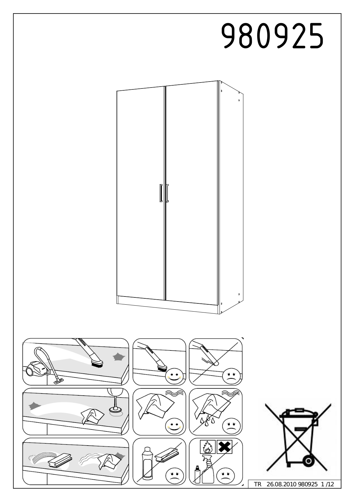 Wimex 980925 Assembly instructions