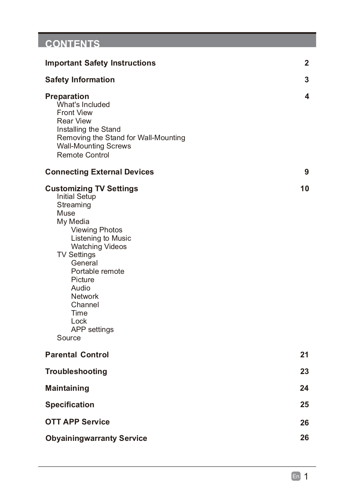 Shenyang Tongfang Multimedia Technology WA43FBN10 User Manual