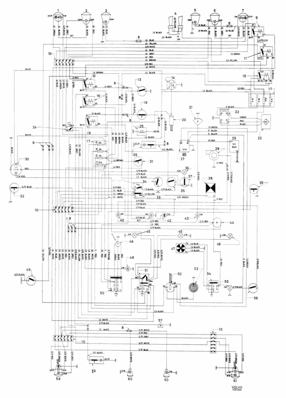 Volvo 123gt schematic