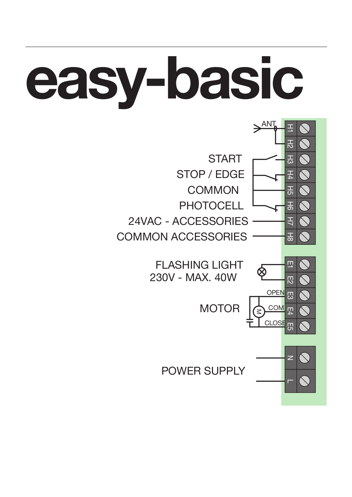 V2 Easy-Basic Wiring Diagram