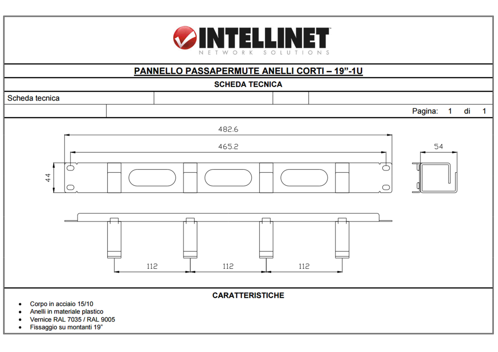 Intellinet I-CASE CABLE-BKP Drawing - ManualMachine.com