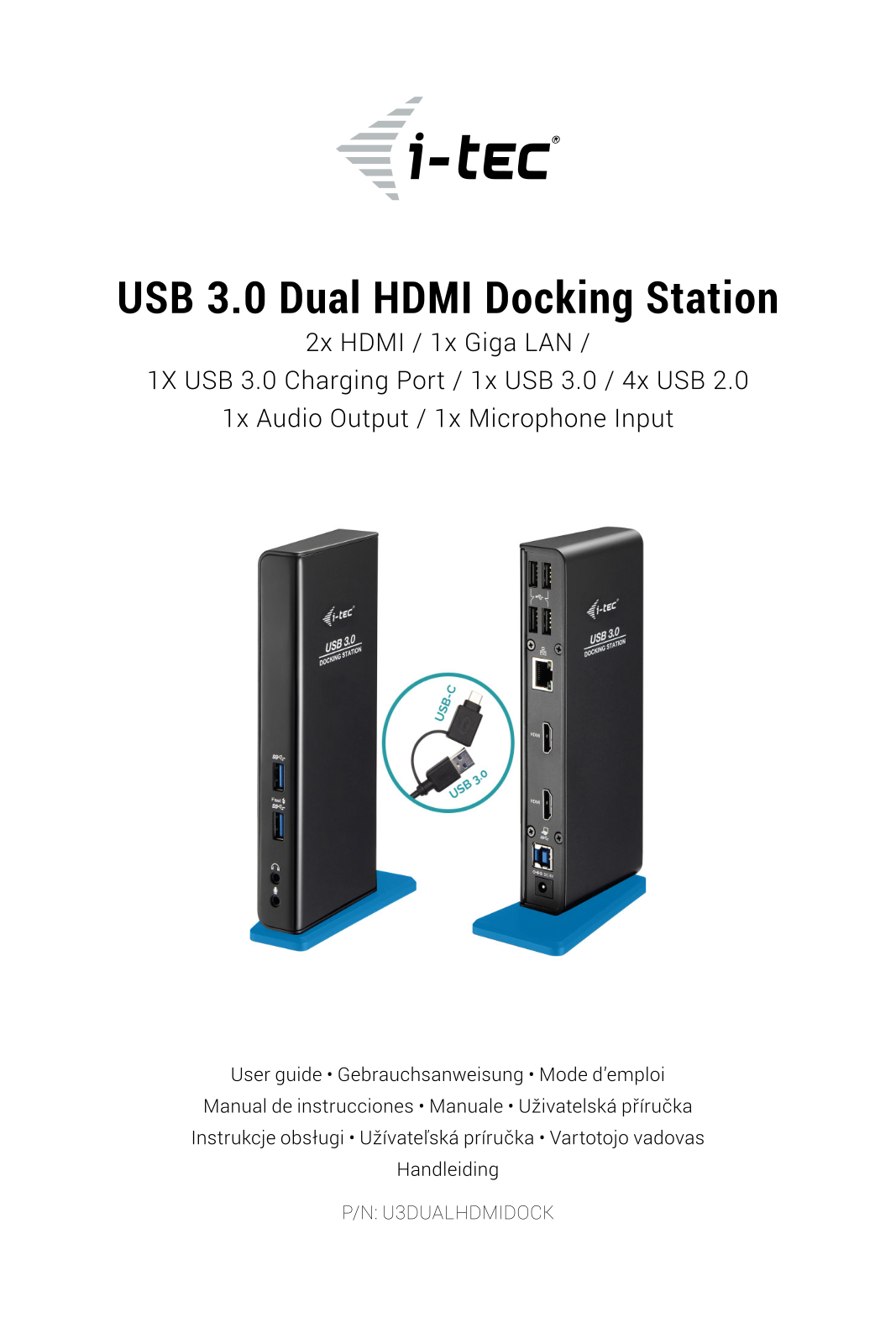 i-tec U3DUALHDMIDOCK User Manual