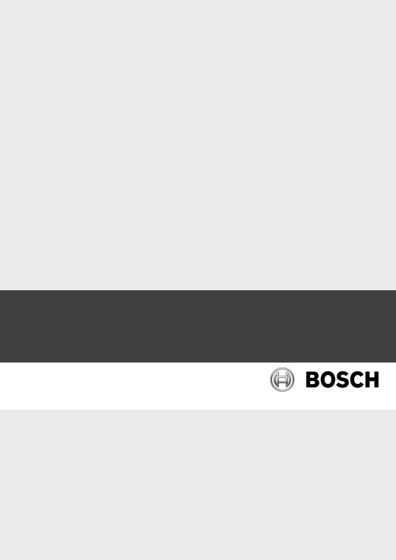 Bosch NKC801T14D User Manual