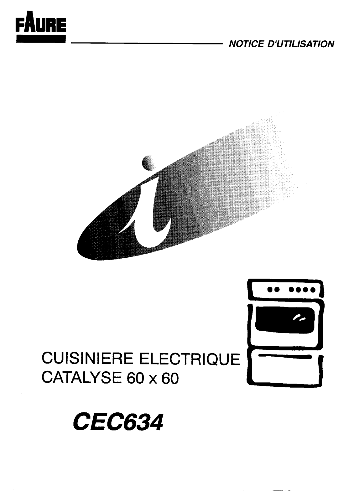 FAURE CEC634 User Manual