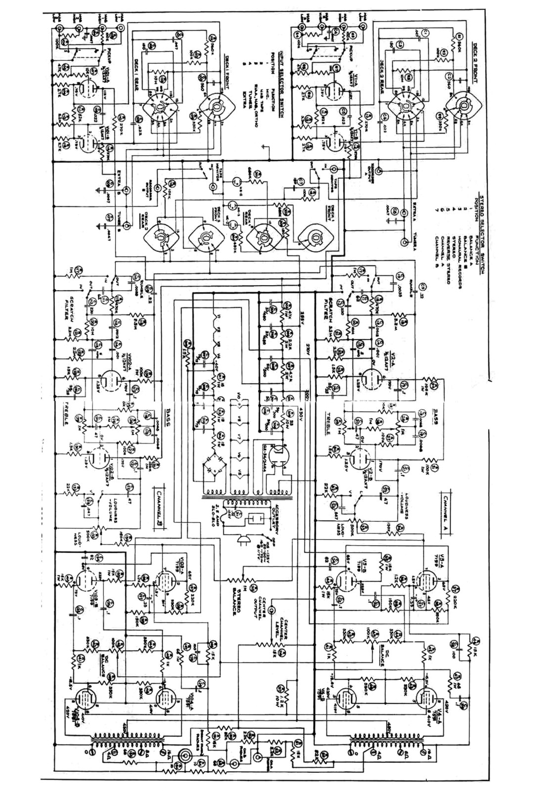 H.H. Scott 299 Schematic