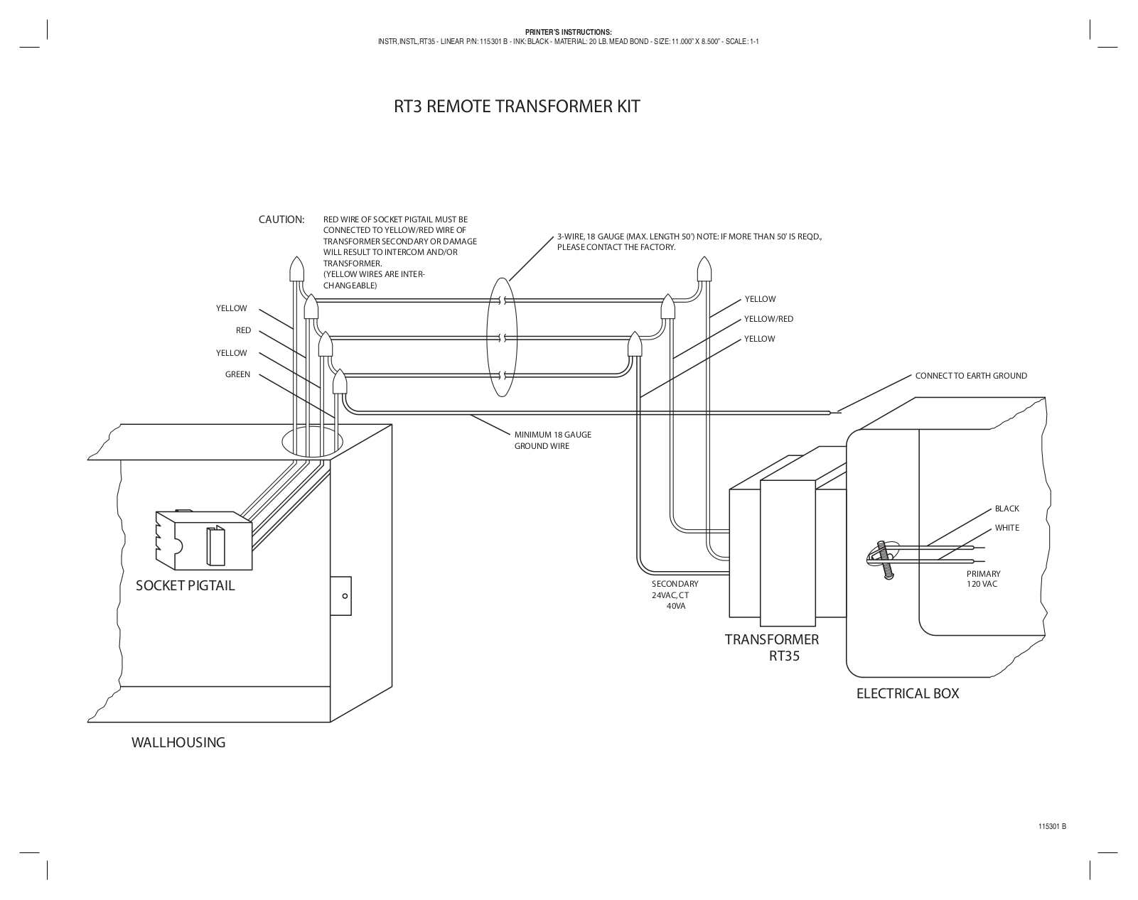 Linear RT35 Quick Start Manual