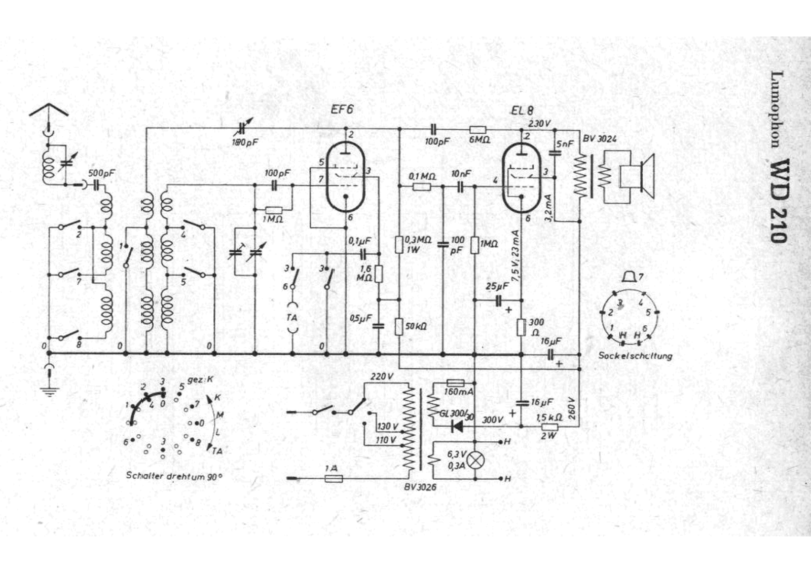 Lumophon wd210 schematic - ManualMachine.com