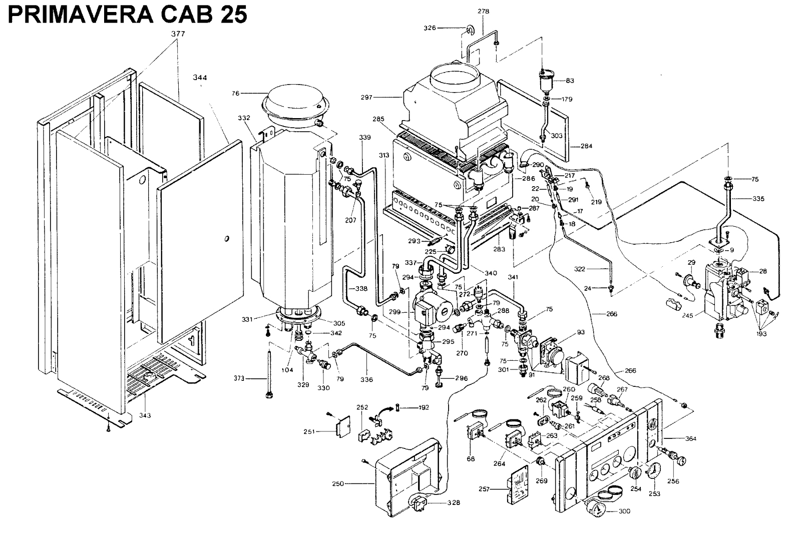 Baltur PRIMAVERA CAB 25 User Manual