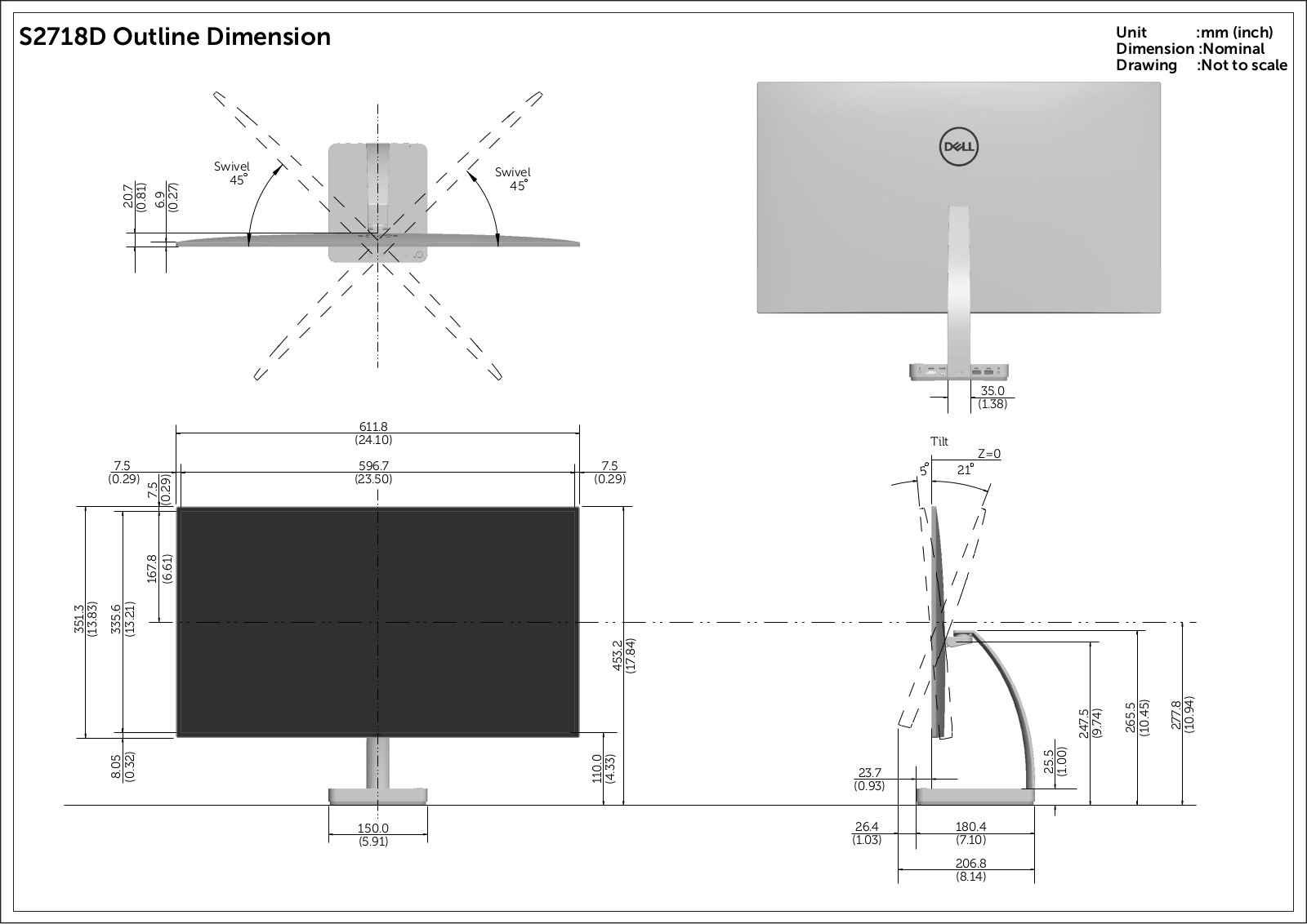 Dell S2718D User Manual