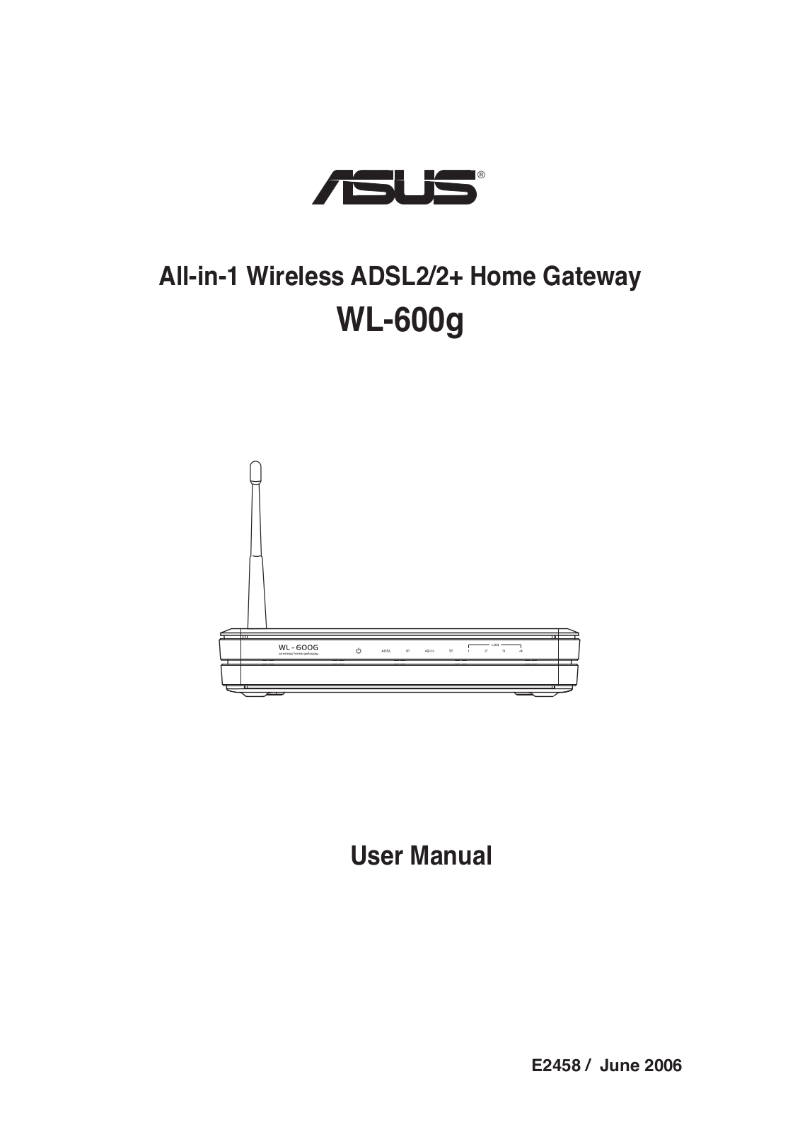 ASUSTeK Computer WL600G Users Manual