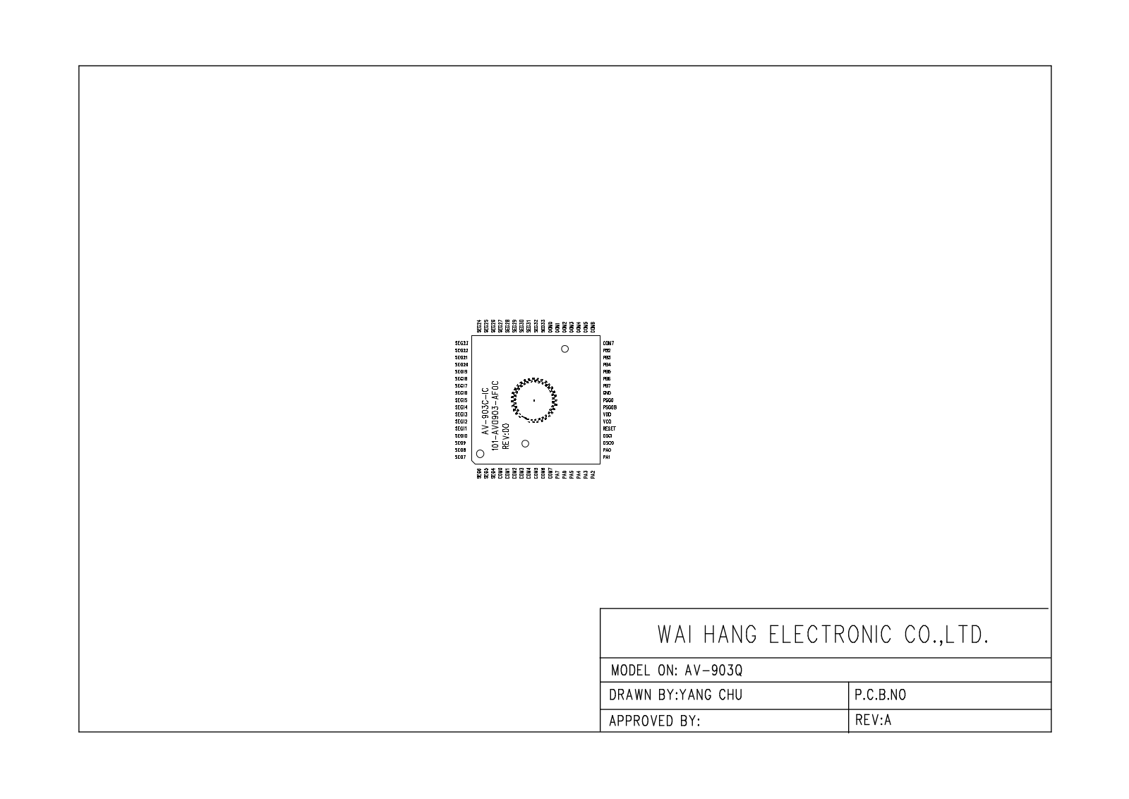 Vitek VT-3525 Schematic