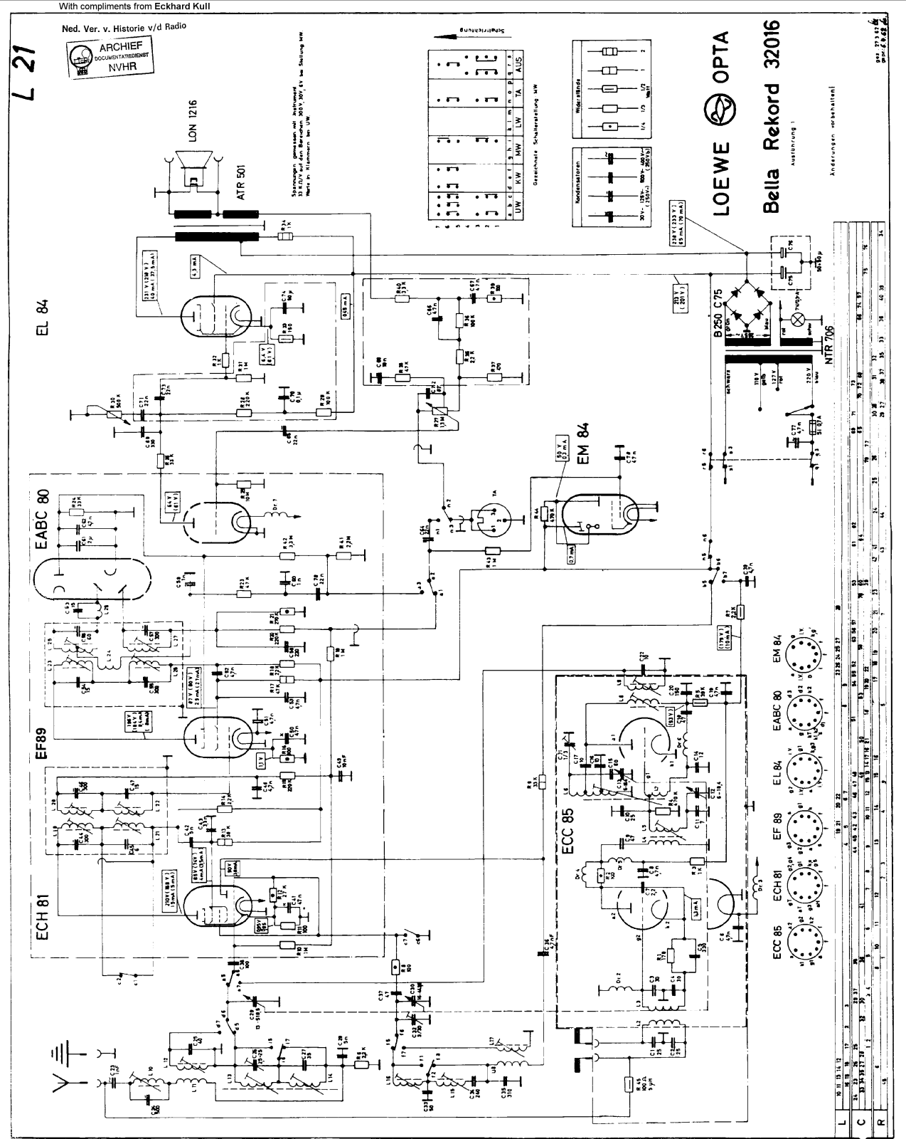 Loewe Opta-BellaRecord32016 Schematic - ManualMachine.com