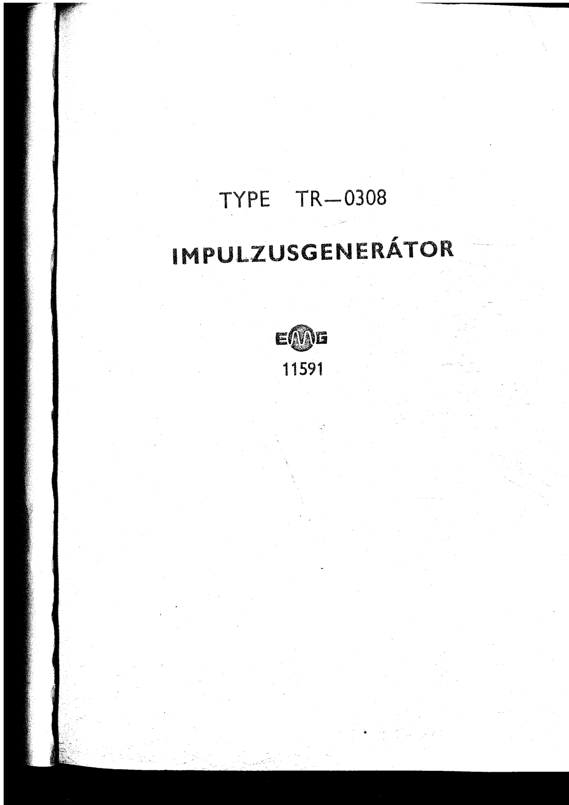 EMG 11591, tr-0308 User Manual