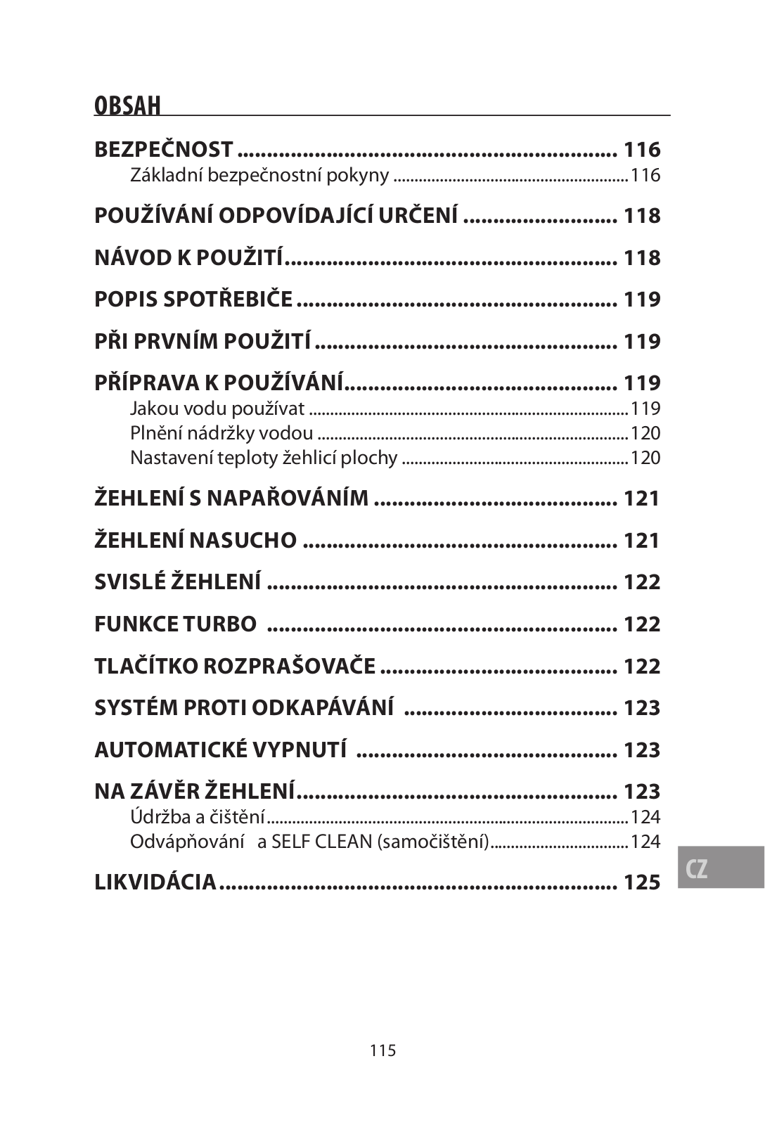 Delonghi FXG 24A T User Manual