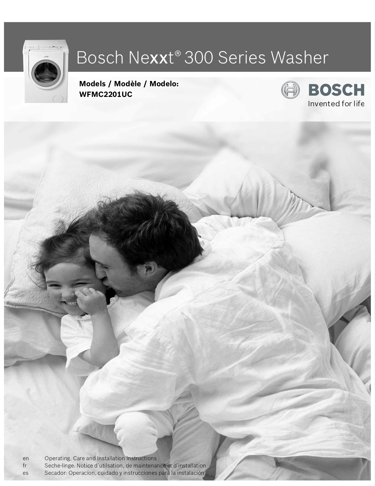 Bosch WFMC2201UC User Manual