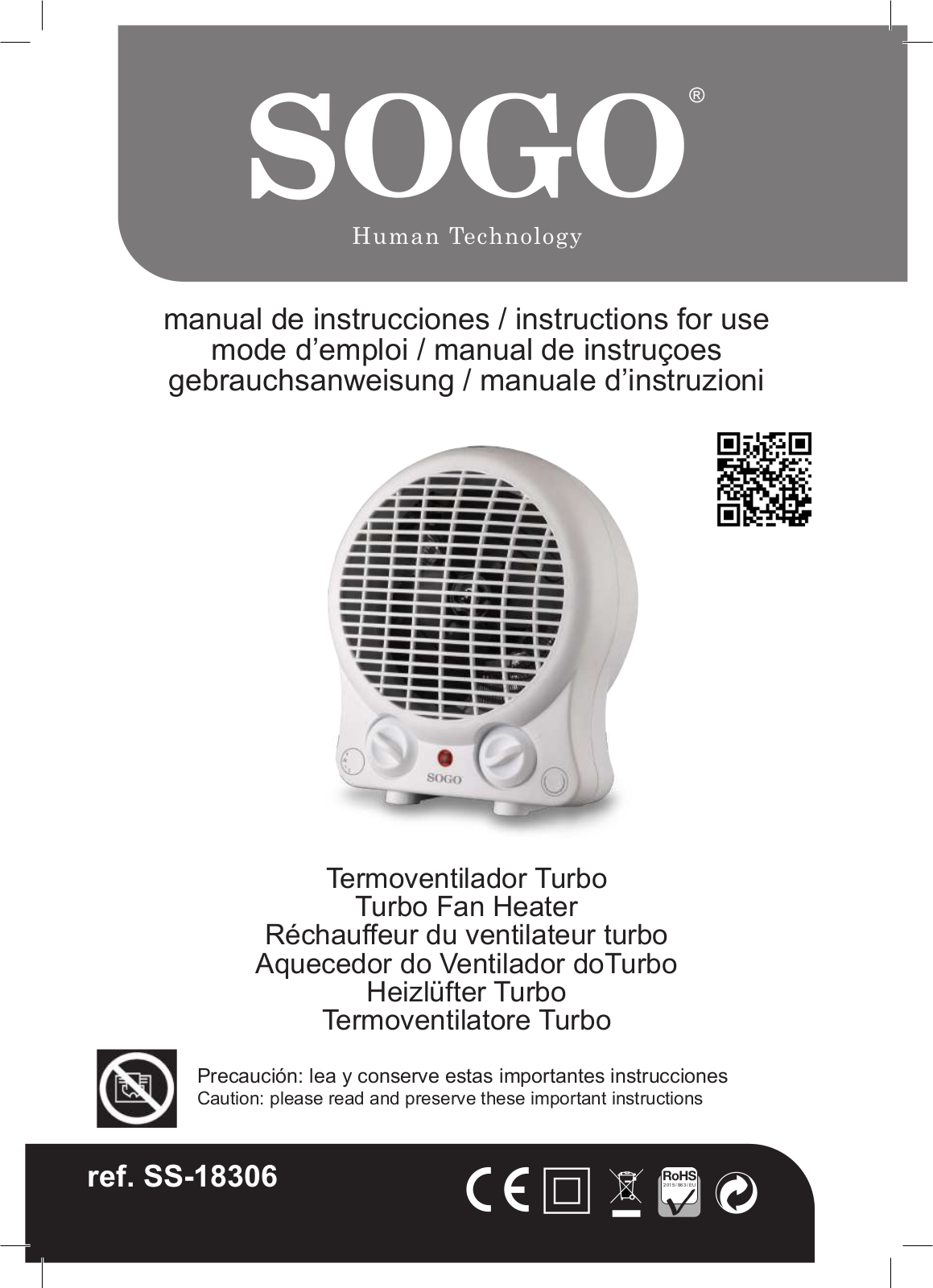 Sogo SS-18306 User guide