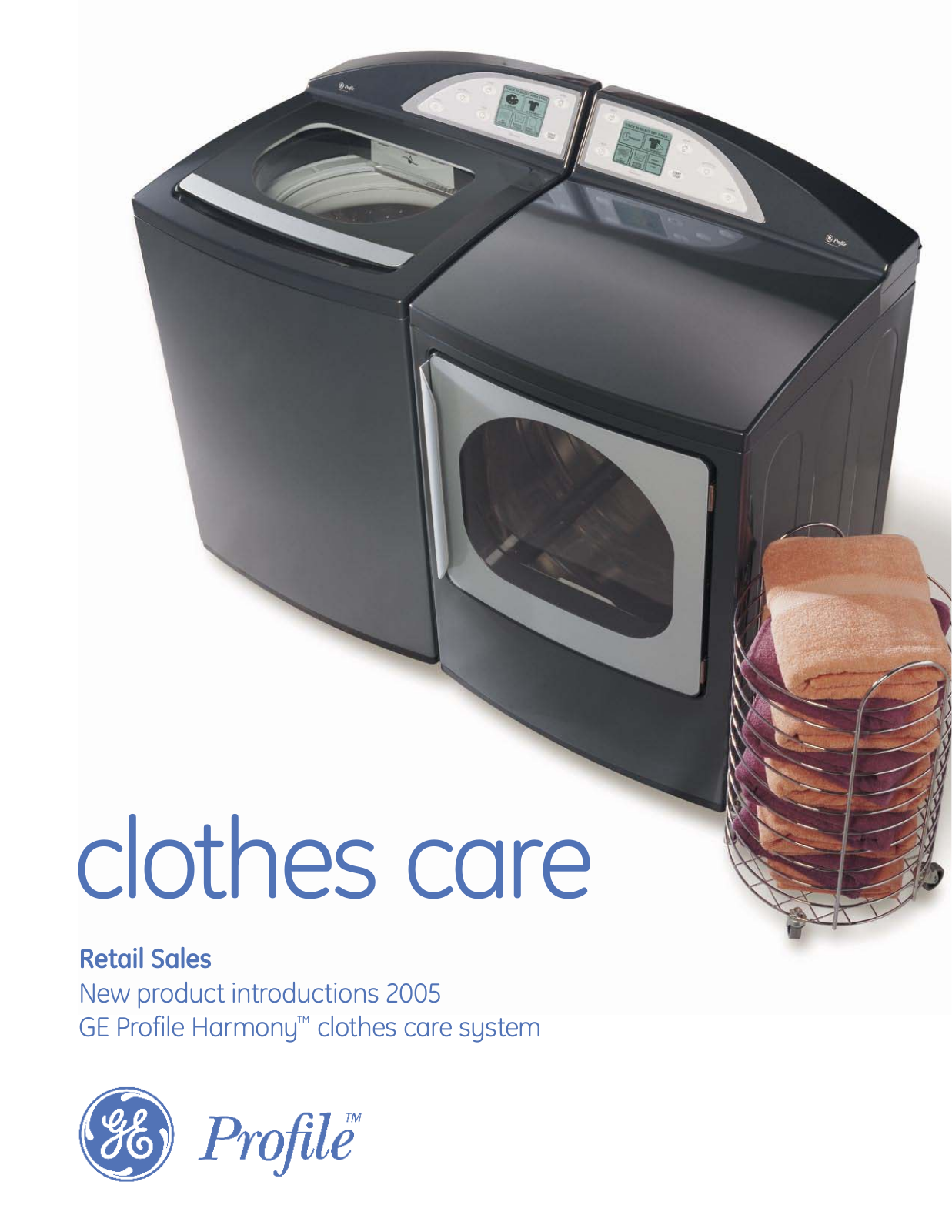 GE Clothes Care Brochure