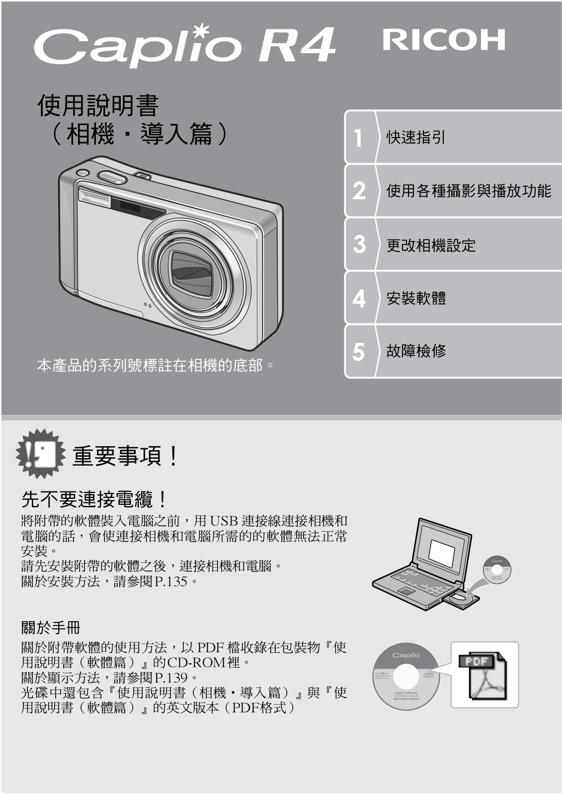 Ricoh CAPLIO R4 User Manual