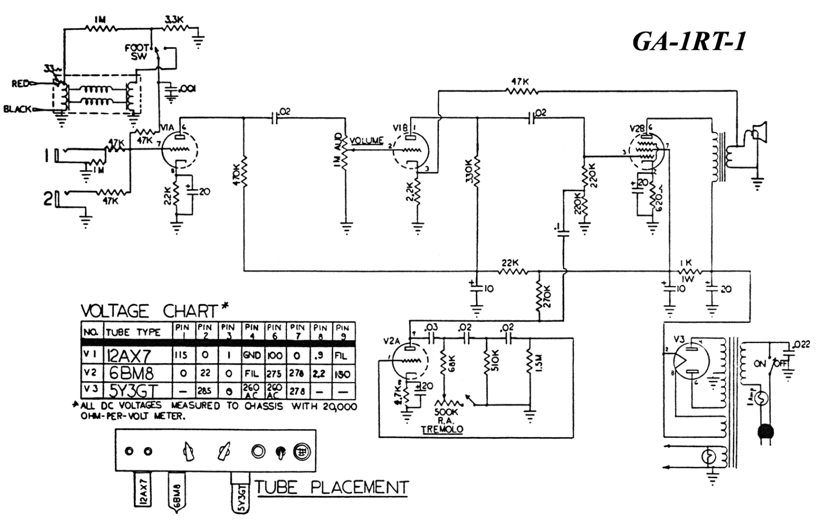 Gibson ga1rt schematic