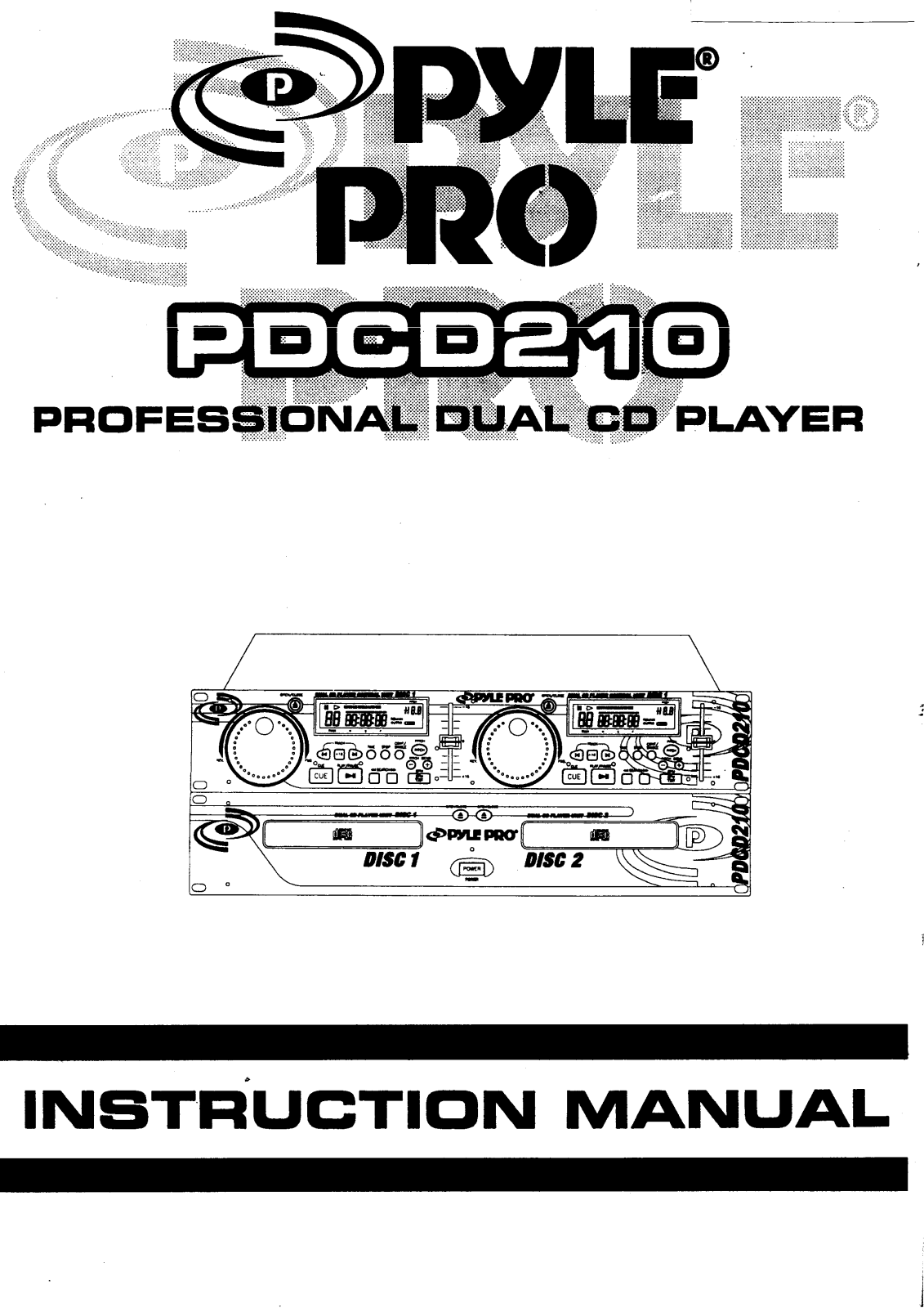 PYLE Audio PDCD210 Owner's Manual