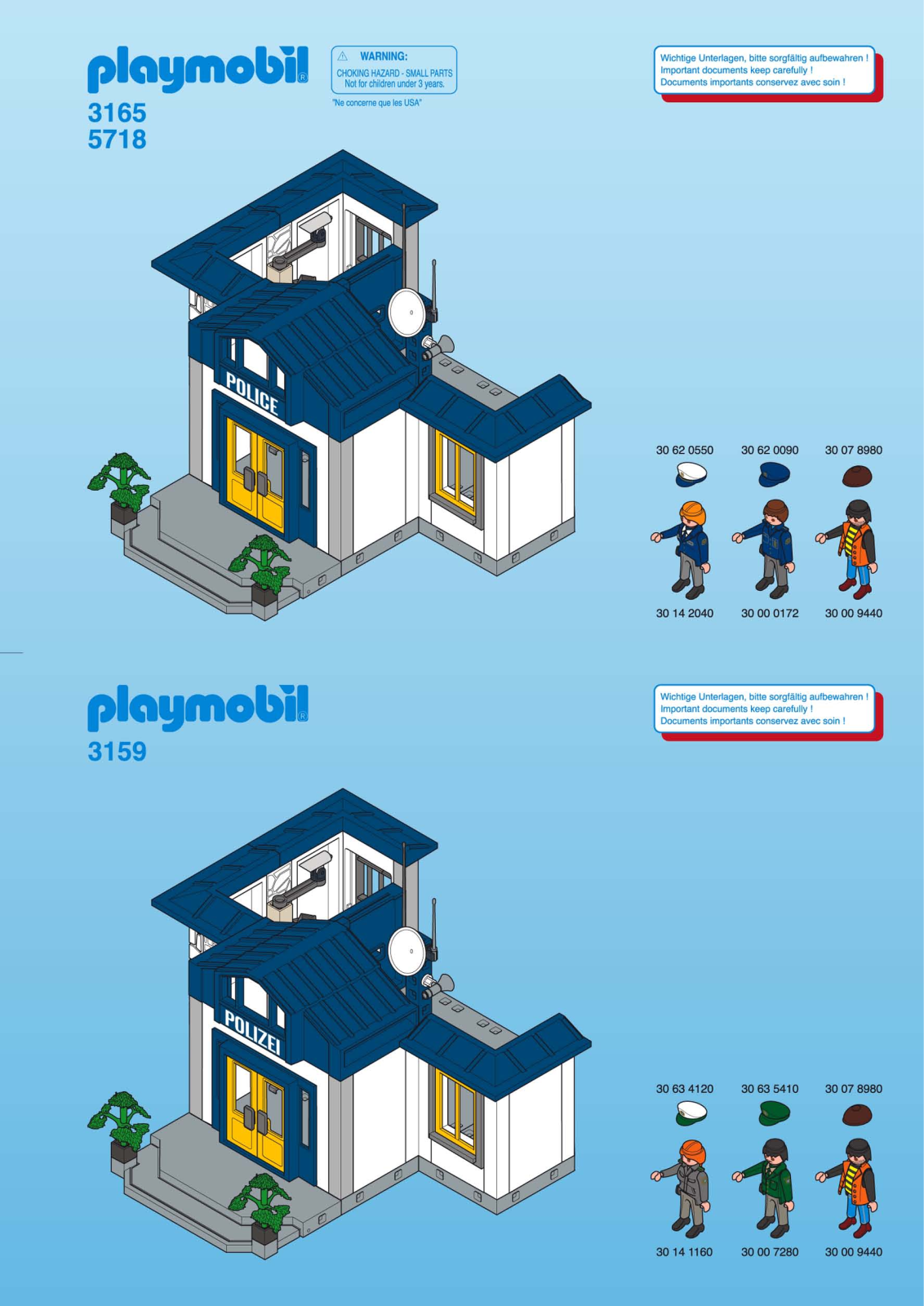 Playmobil 3159 Instructions