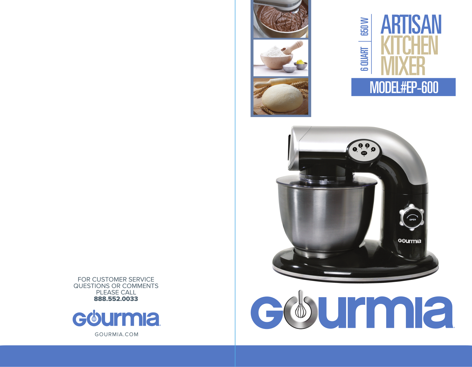 Gourmia EP-600 User Manual