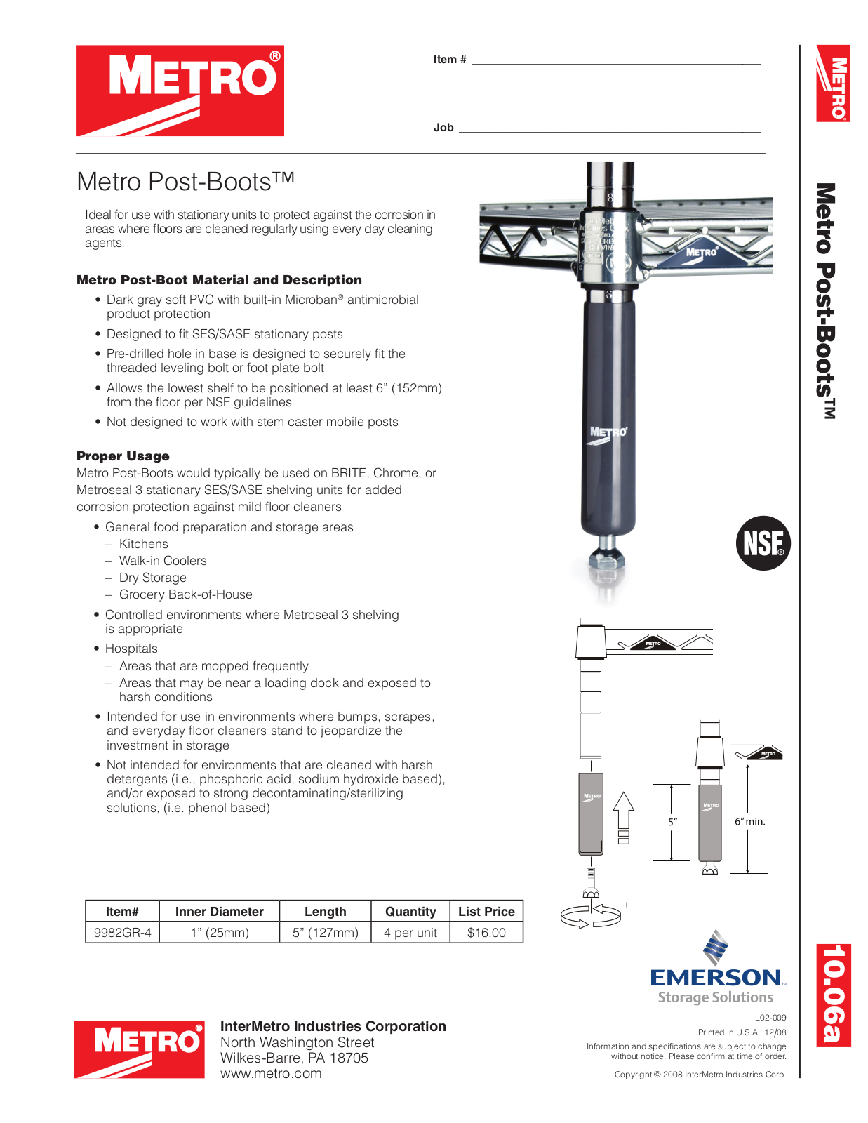 Metro 9982GR-4 User Manual