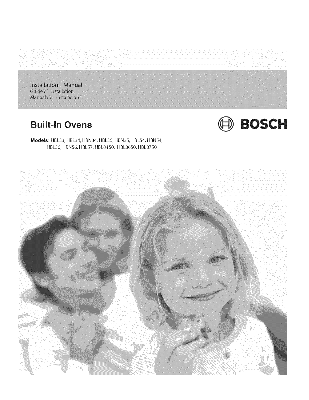 Bosch HBN5660UC/03, HBN5660UC/02, HBN5660UC/01, HBN5650UC/10, HBN5650UC/09 Installation Guide