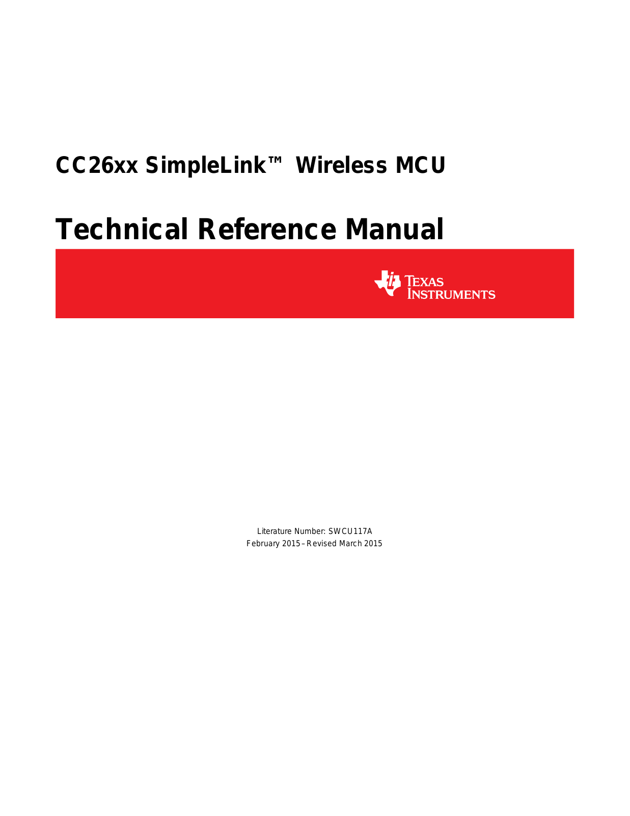 Texas Instruments C2620, C2630, C2640, C2650 Technical Reference Manual