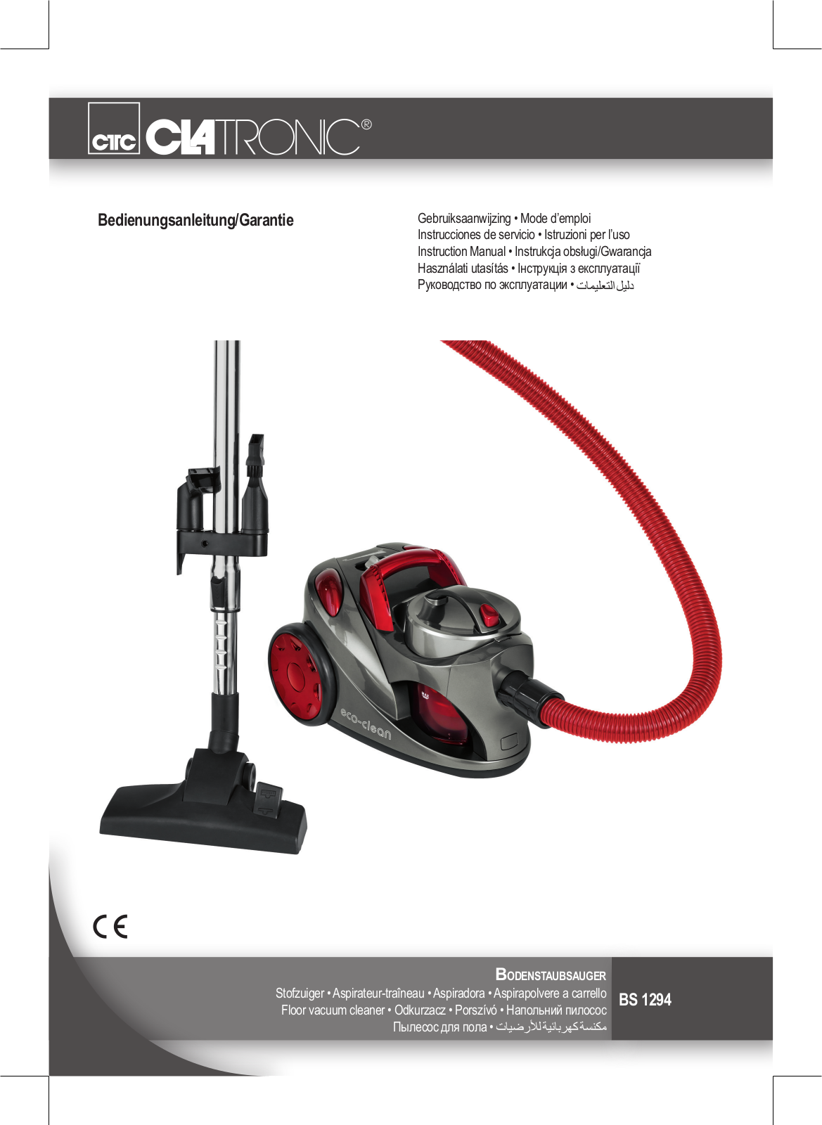 Clatronic BS 1294 User Guide