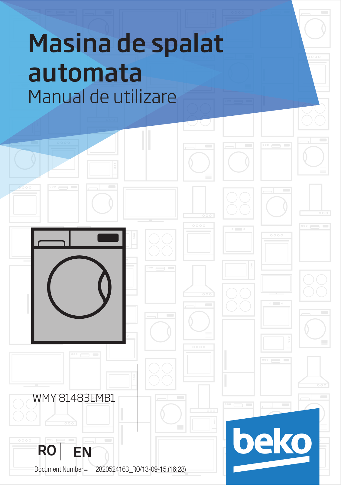 Beko WMY 81483LMB1 User manual