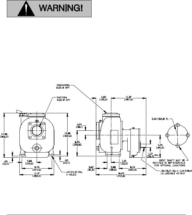 Gorman-Rupp Pumps 03H1-GR User Manual