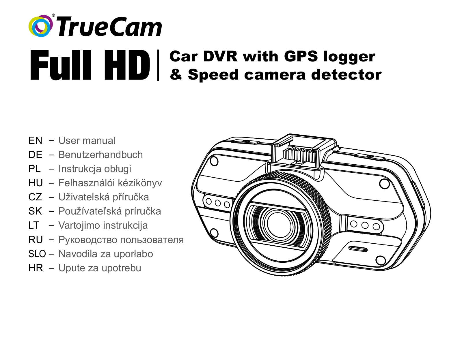 TrueCam A5s GPS User Manual