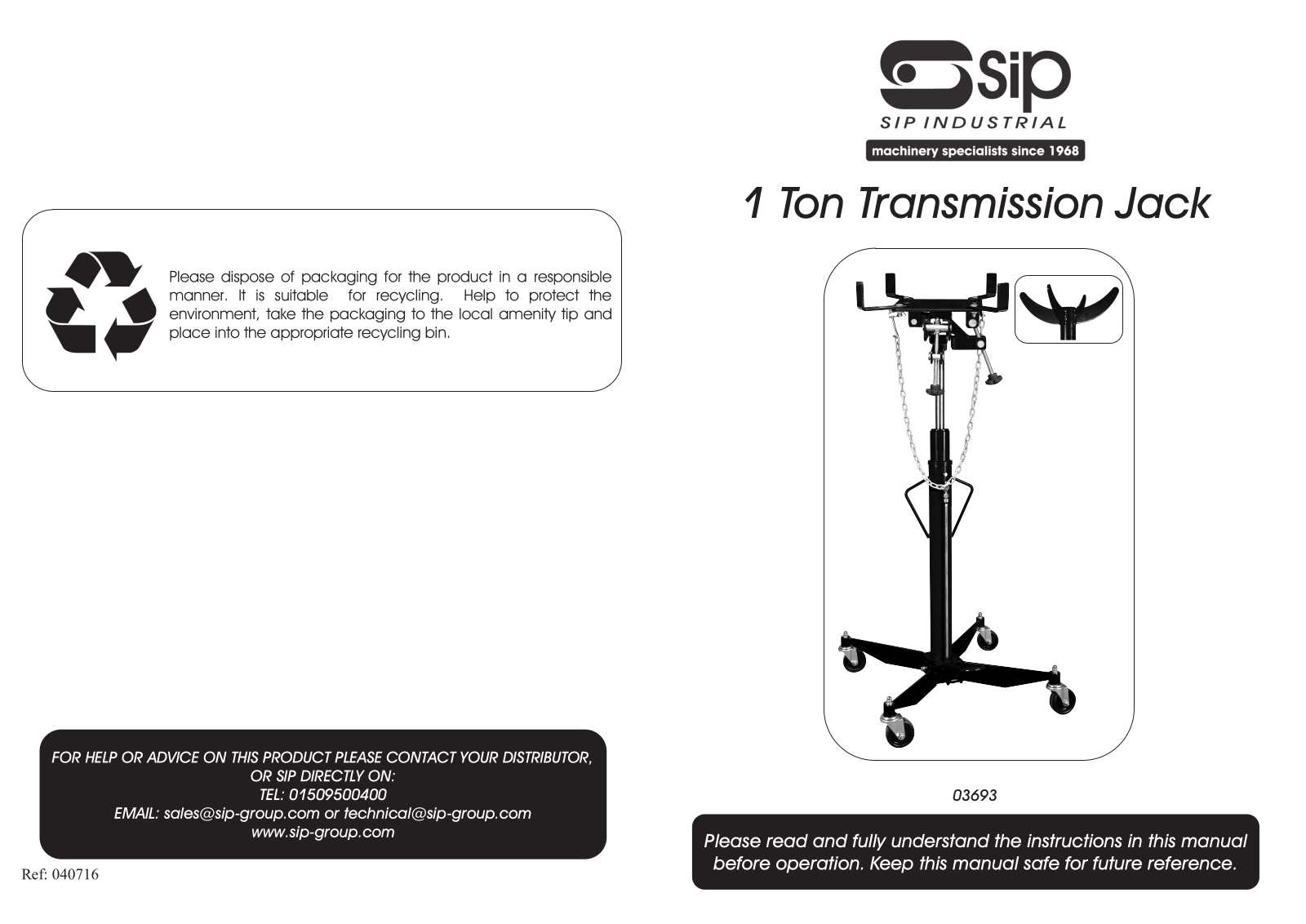 SIP 03693 User guide - ManualMachine.com