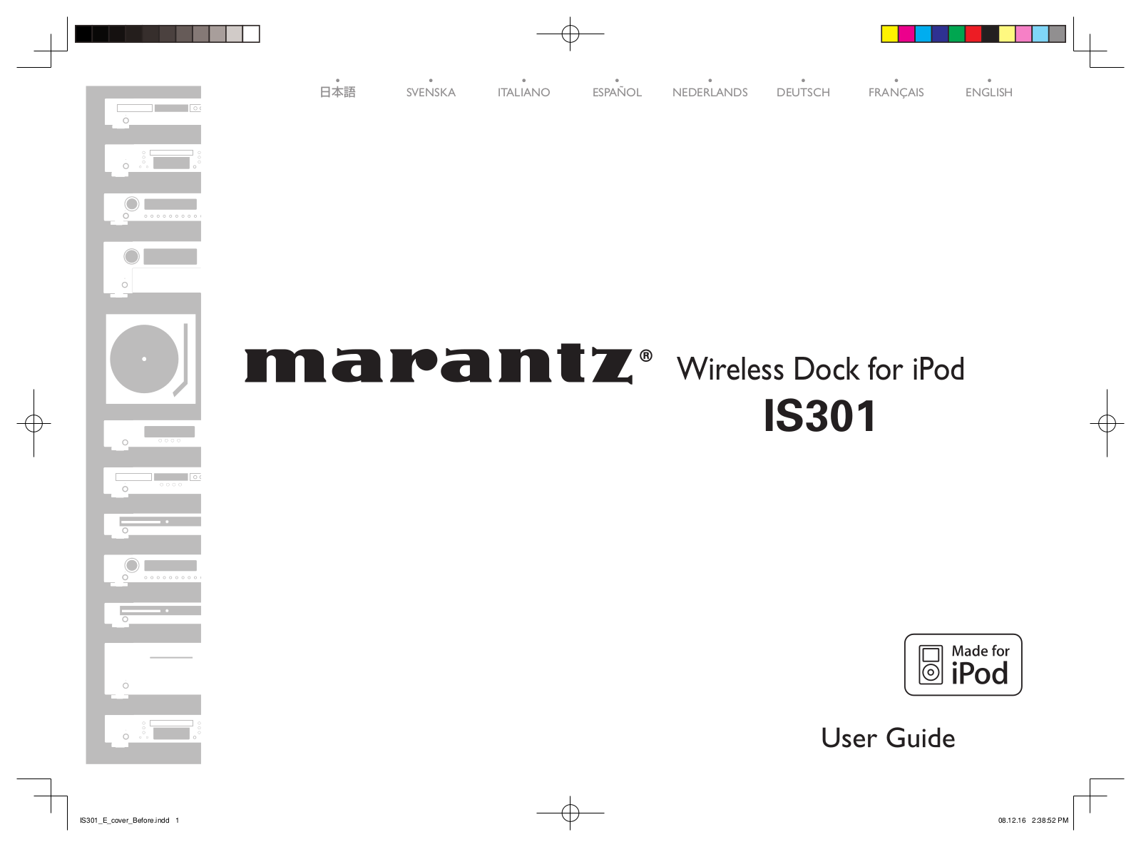 Marantz IS301 User Manual