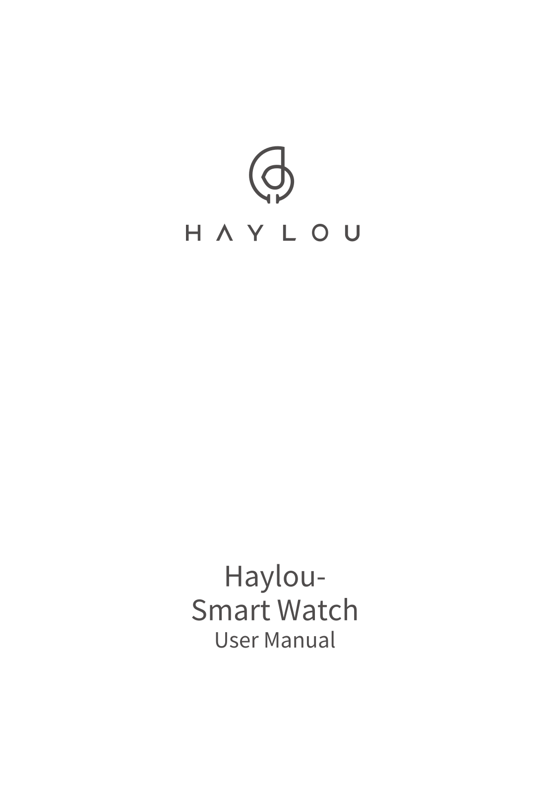 Haylou Smartwatch User Manual