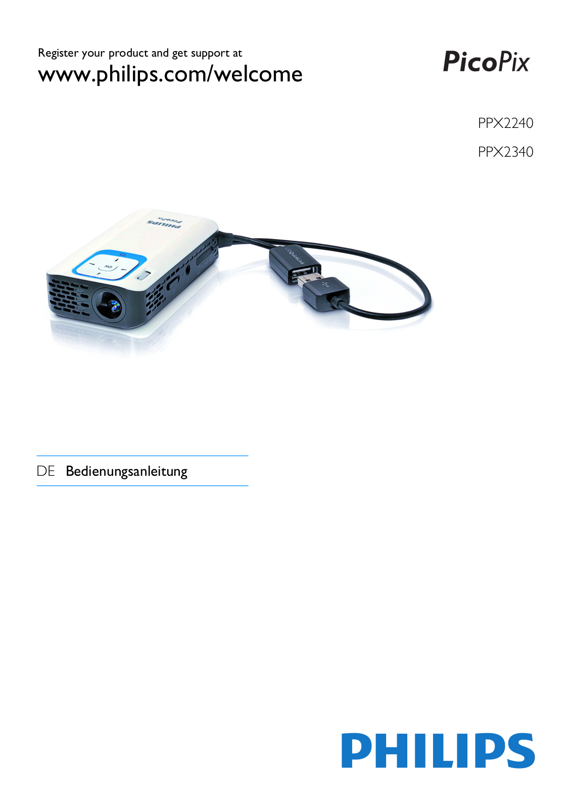 Philips PPX2240, PPX2340 User guide