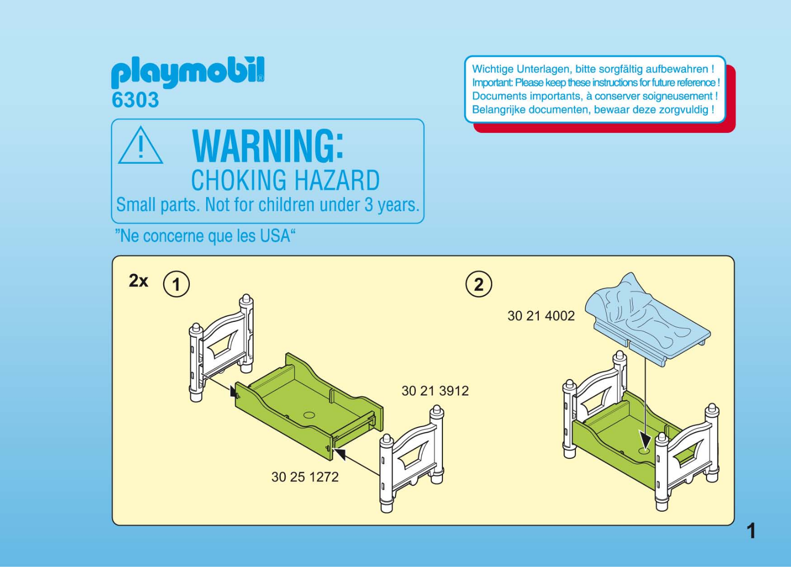 Playmobil 6303 Instructions