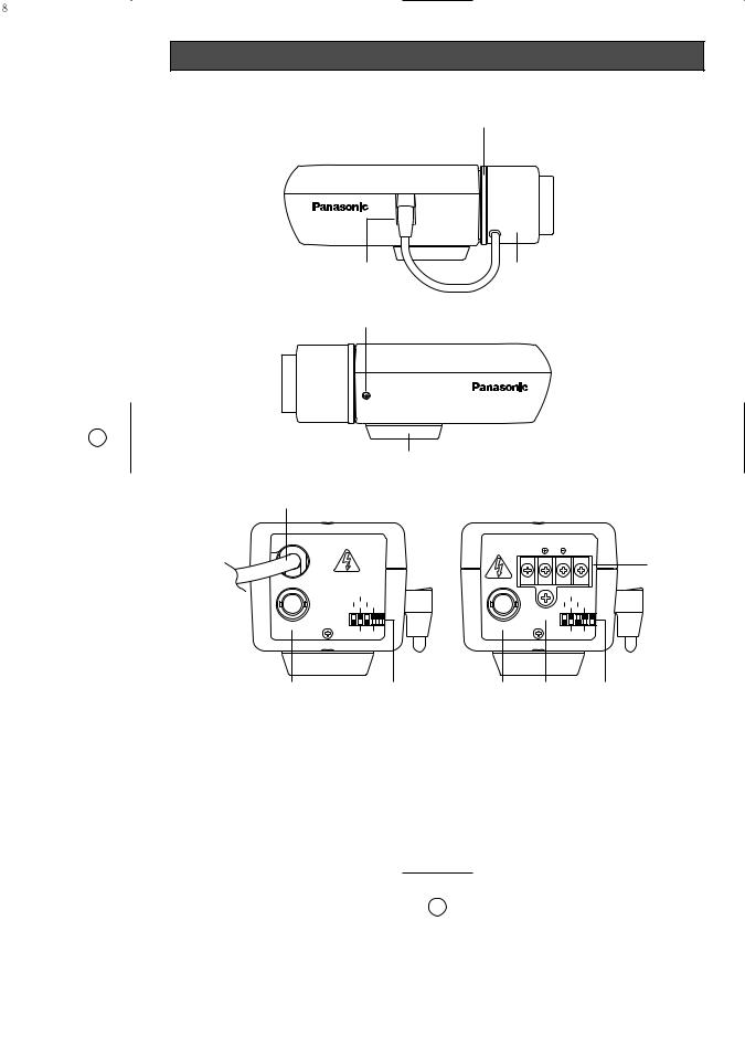 Panasonic WV-CP280, WV-CP284 User Manual