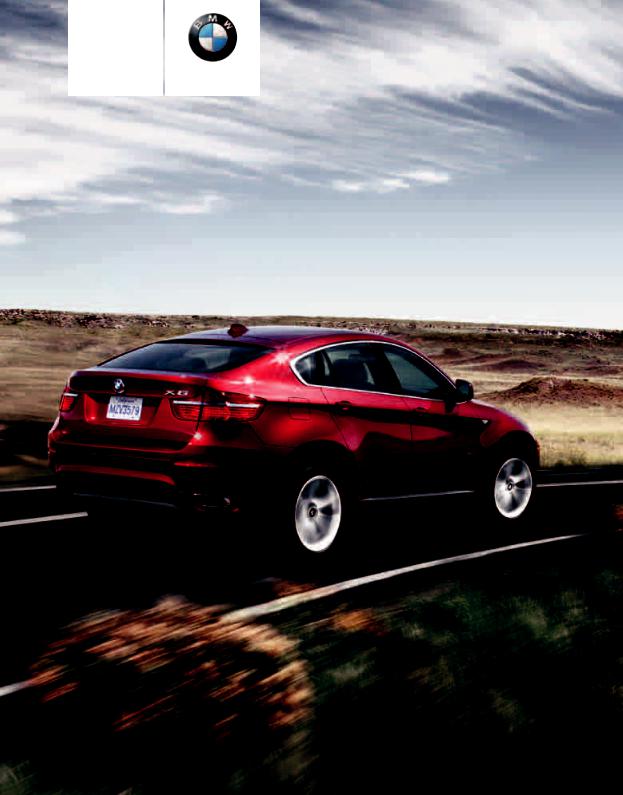 BMW X6 2008 Owner's Manual