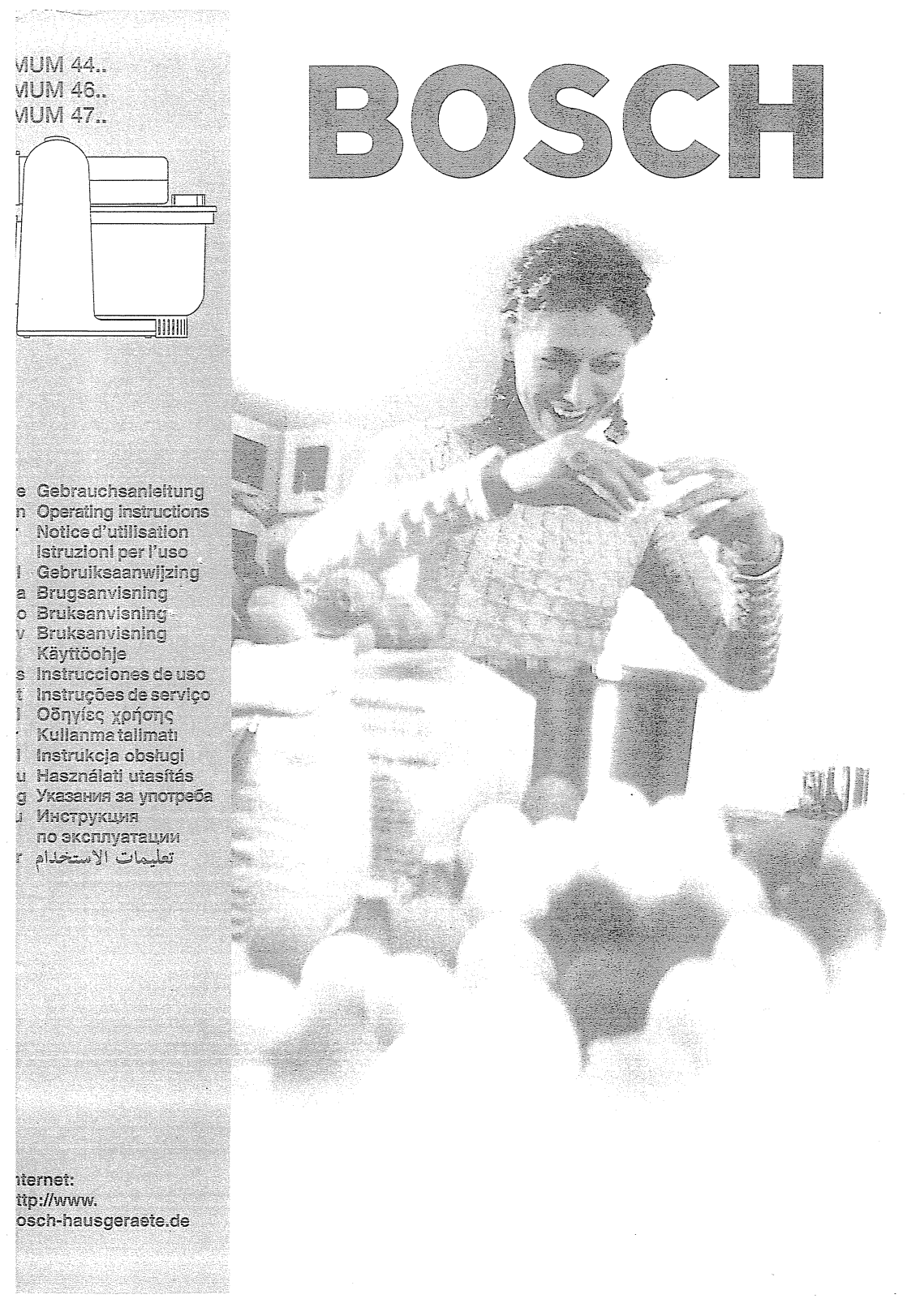 Bosch MUM 4655 User Manual