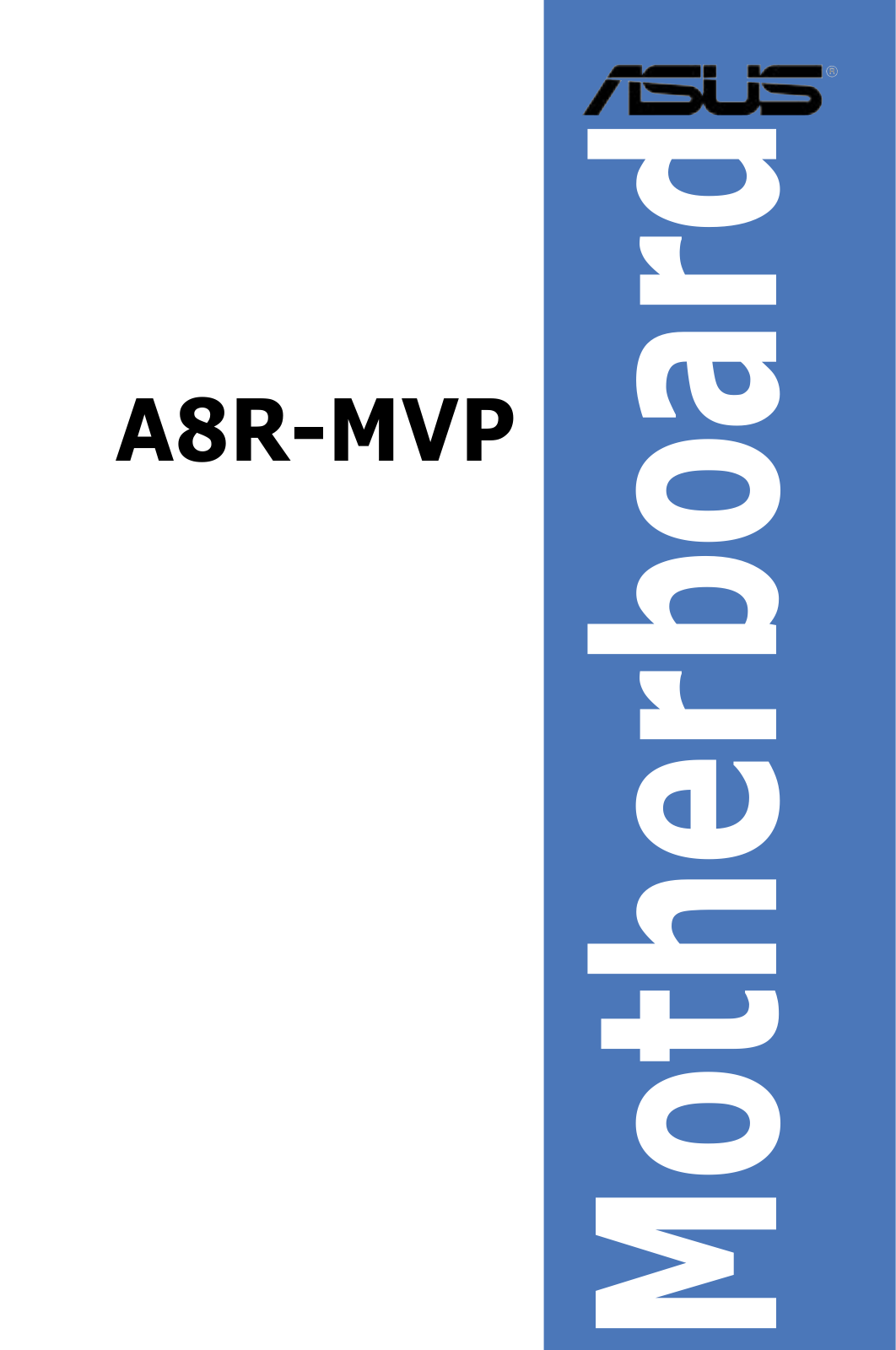 Asus A8R-MVP User Manual