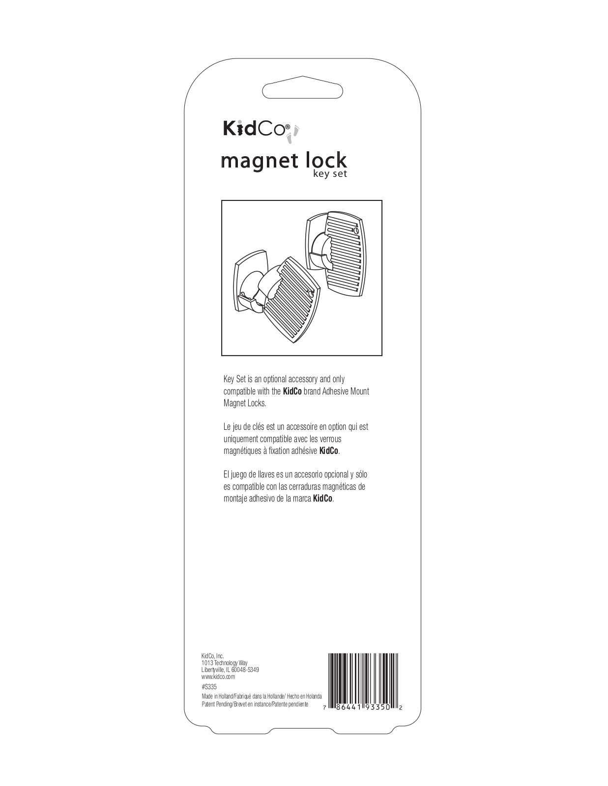 Kidco S335 User Manual