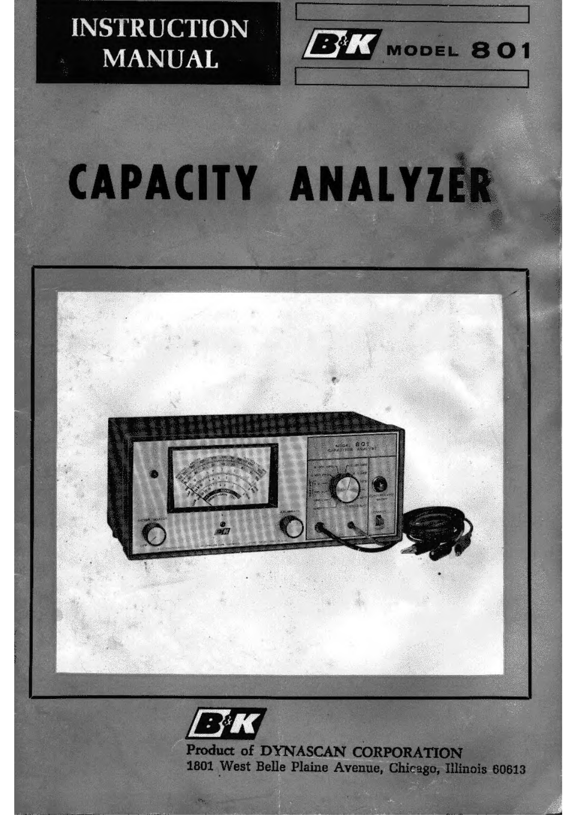 Bruel Kjaer bk801 schematic - ManualMachine.com