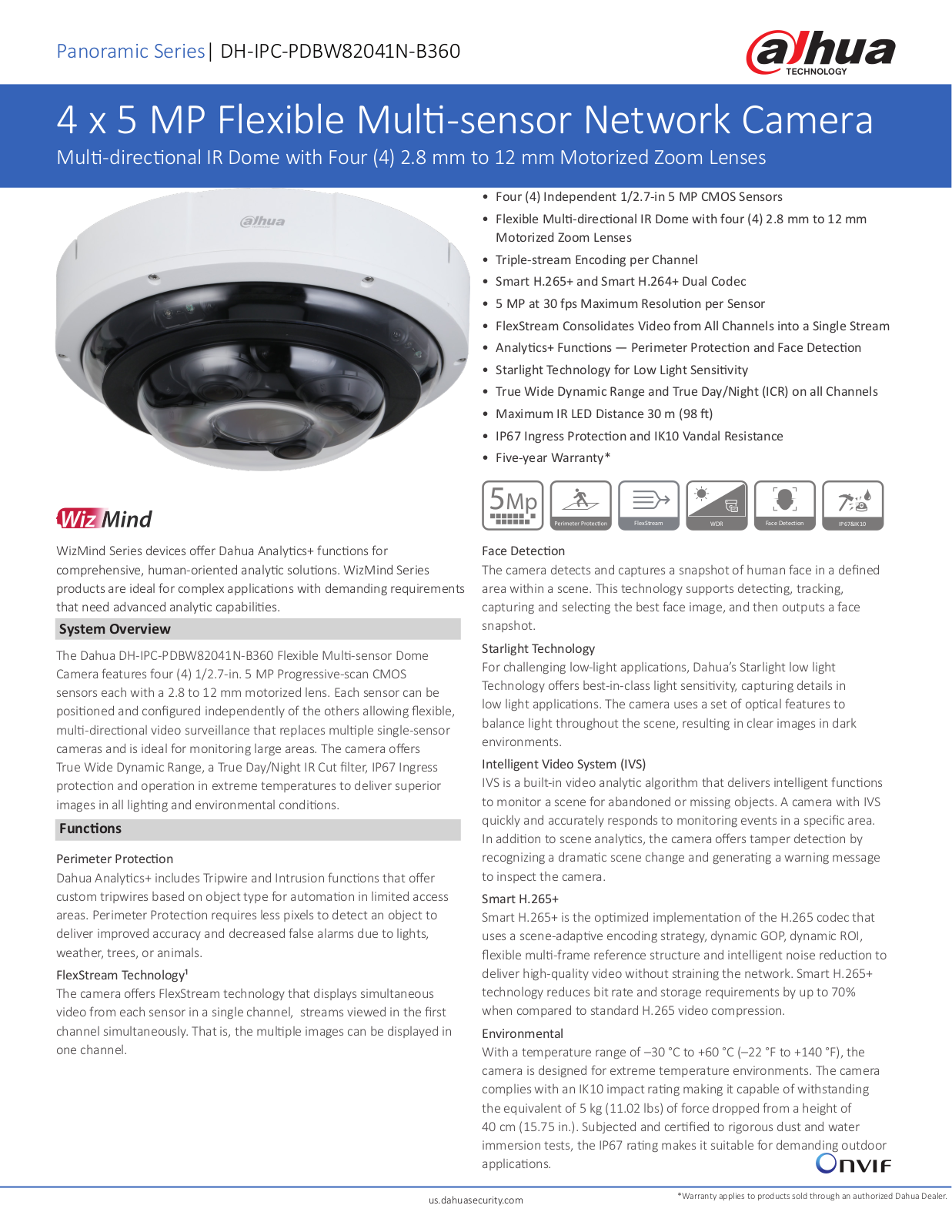 Dahua DH-IPC-PDBW82041N-B360 User Manual