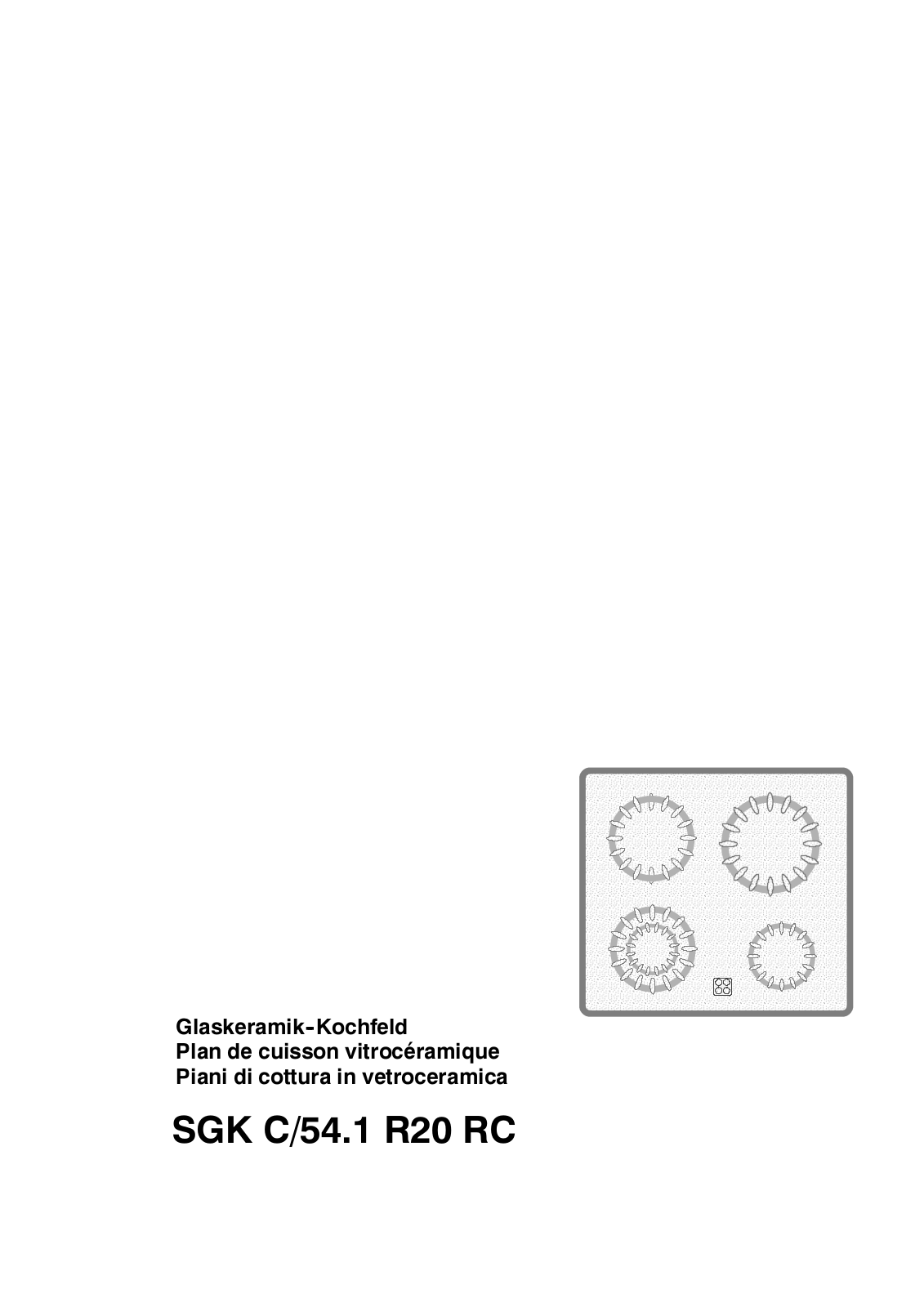 Therma SGKC54.1R20RC User Manual