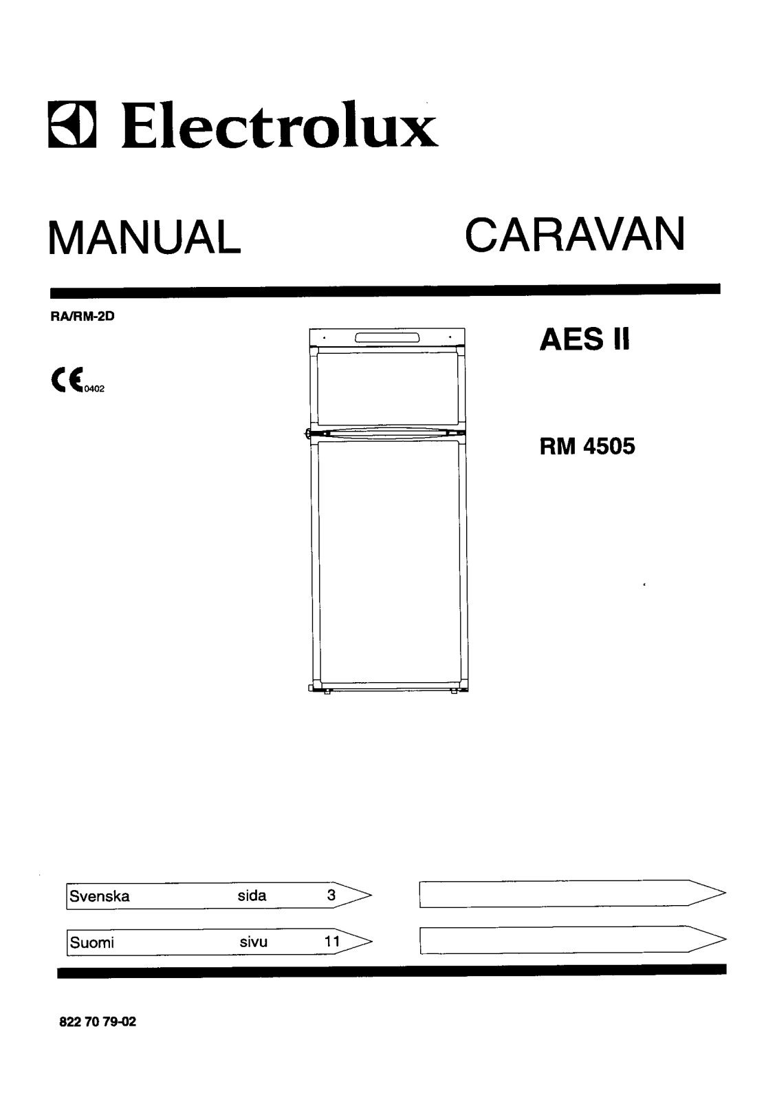 AEG RM4501 User Manual