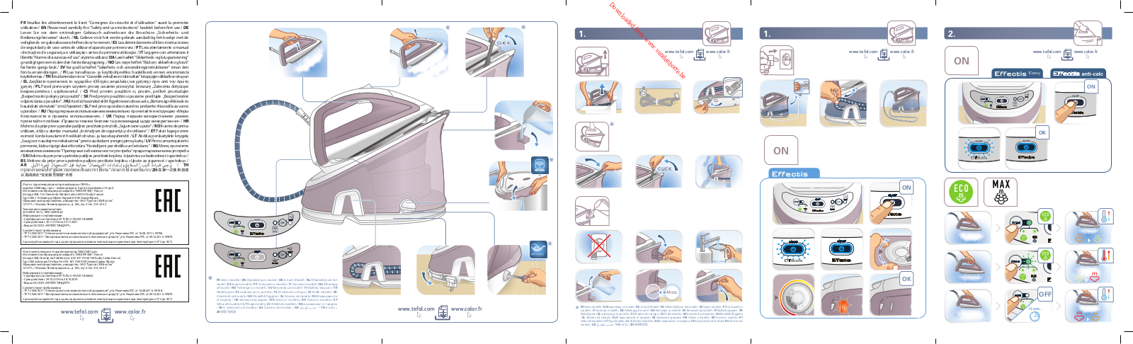 CALOR GV6830C0 User Manual